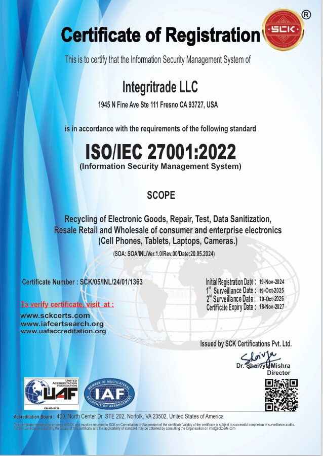 ISO/IEC 27001 : Information Security Management System (ISMS)