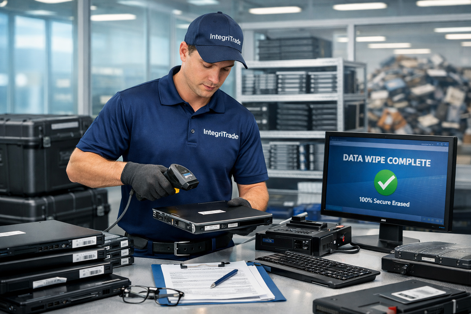 How ITAD Works & Why "Free Recycling" Is Dangerous for Your Business