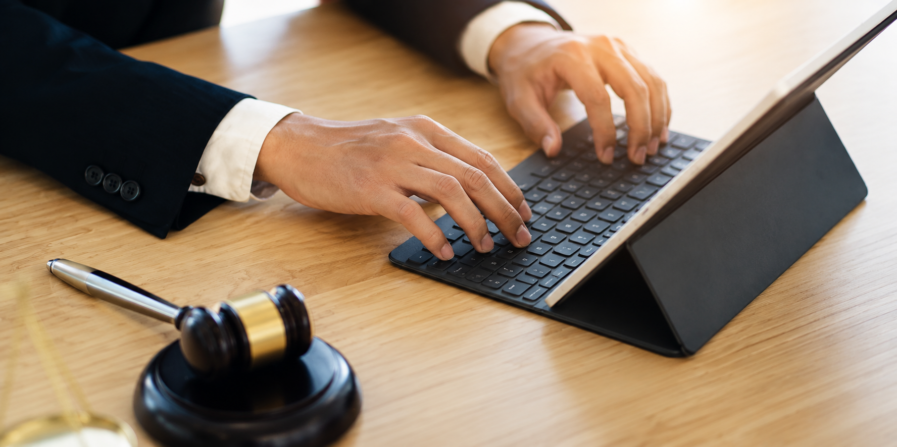 Professional services office with secure business technology