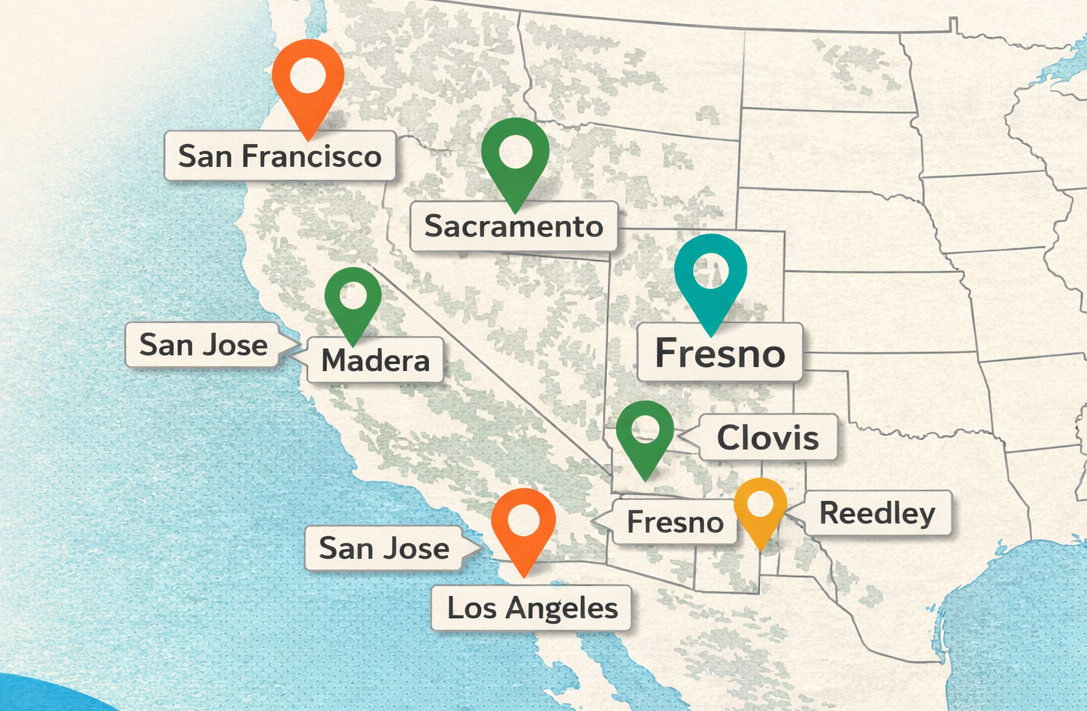 Service Area Map